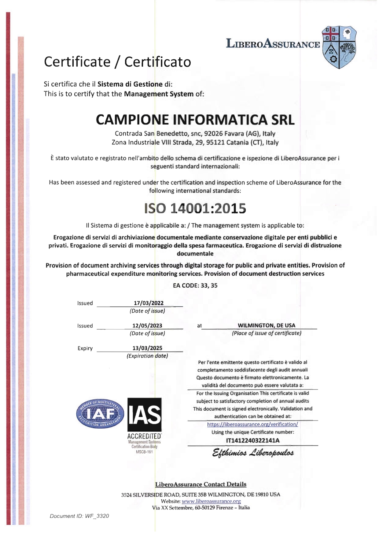 ISO 14001:2015